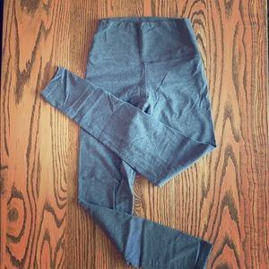 Aerie Chill High Waisted Leggings, gray size xs